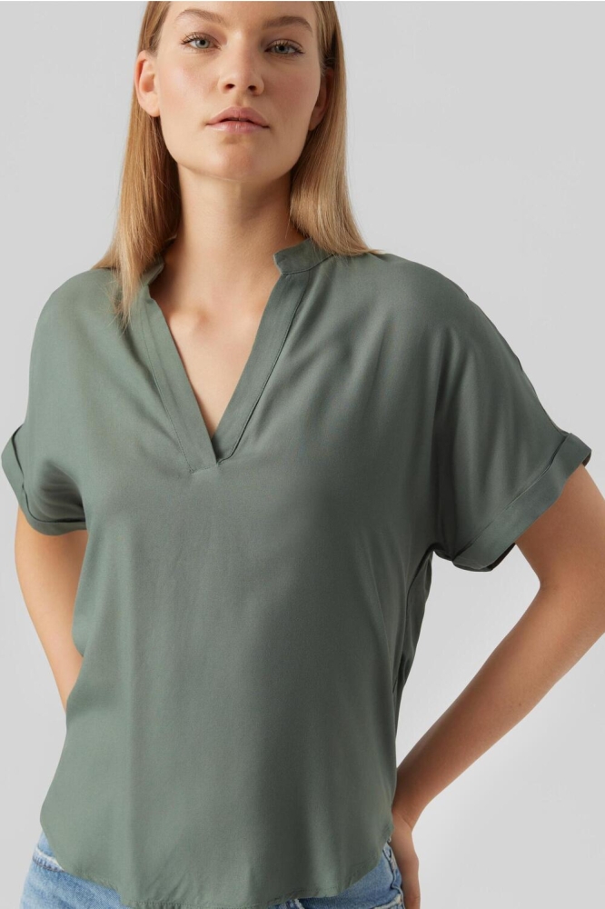 VMBEAUTY SS TOP GA NOOS 10279697 Laurel Wreath